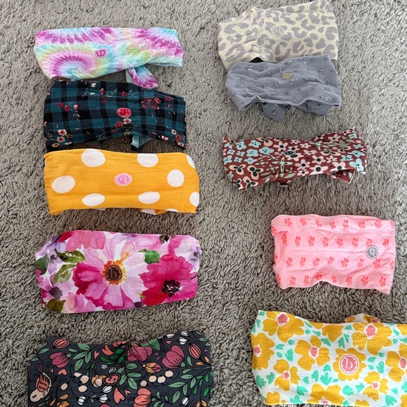 Set of 10 BABY BLING Colorful Headbands - Picture 5 of 5